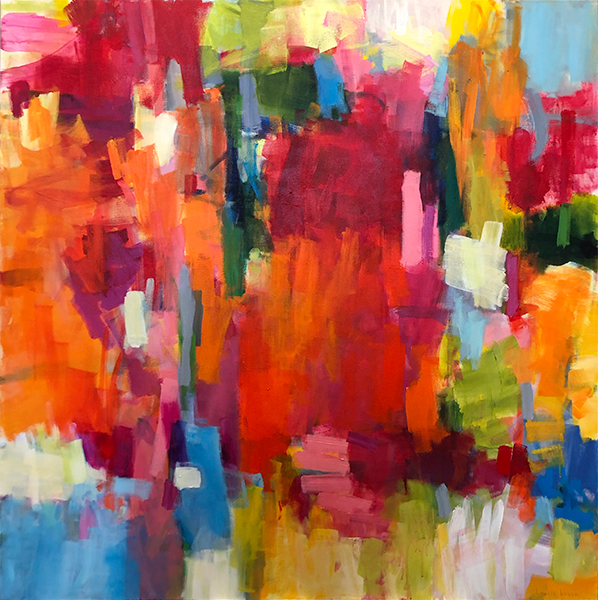 abstract painting by laurie breen