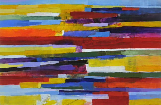 laurie breen--contemporary mixed media still-life and abstract paintings & art for children's spaces